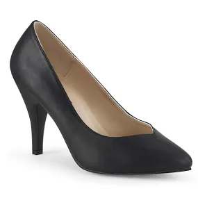 4 Inch Heel DREAM-420W Black Pu