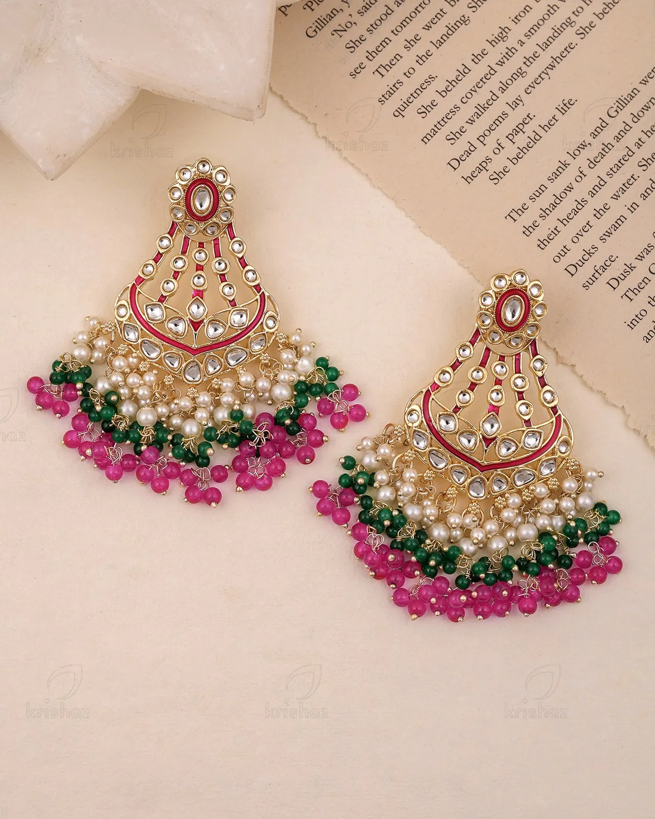 Aadvik Kundan Danglers-M