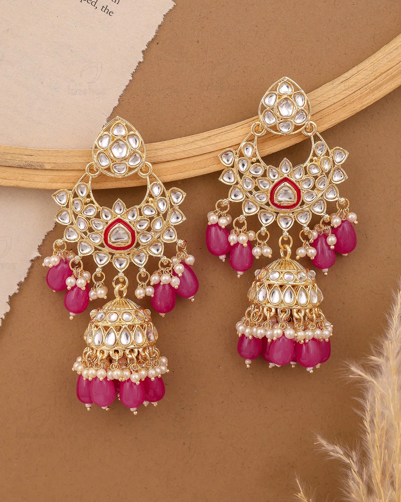 Ashima Kundan Jhumki-M