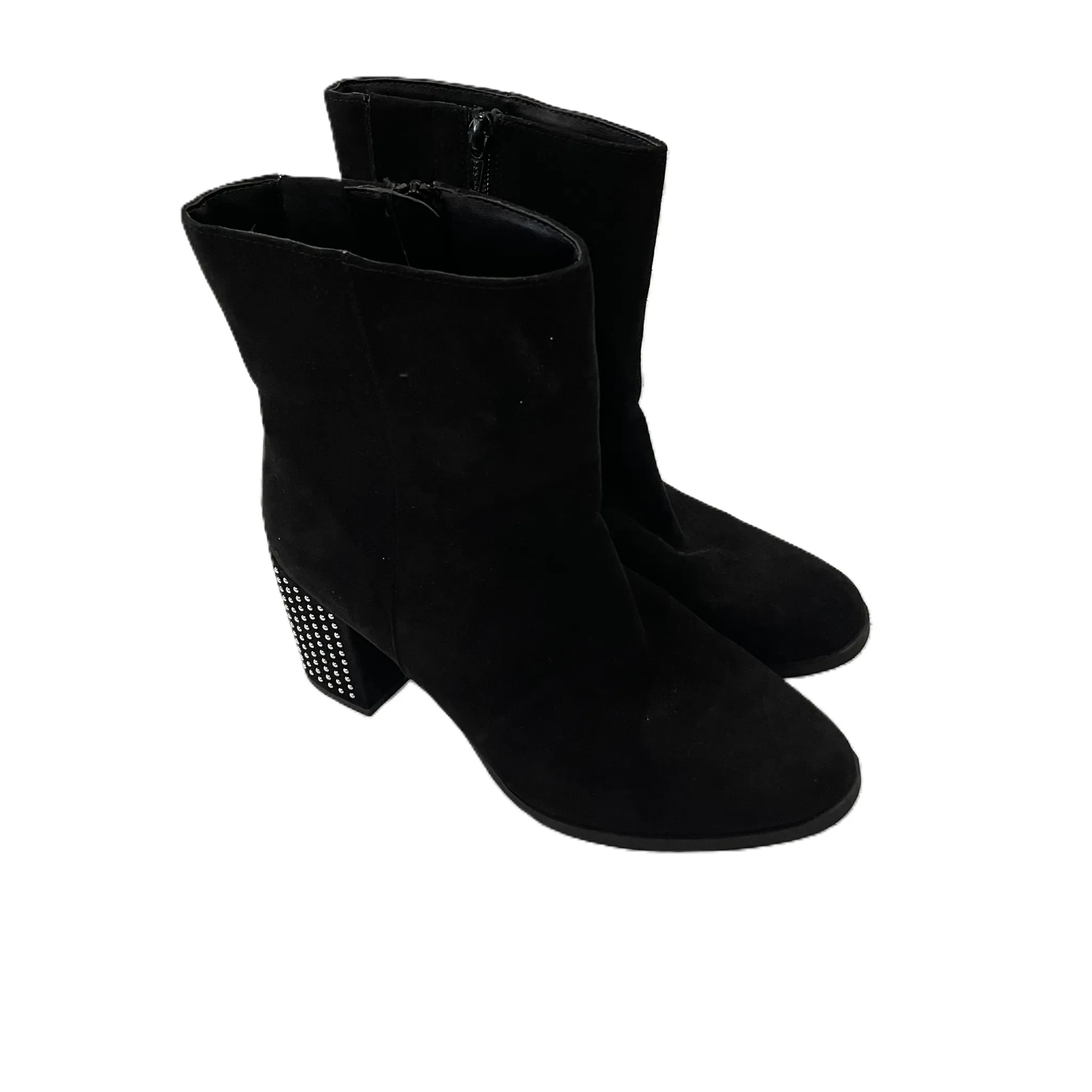 Boots Ankle Heels By A New Day In Black, Size: 8.5