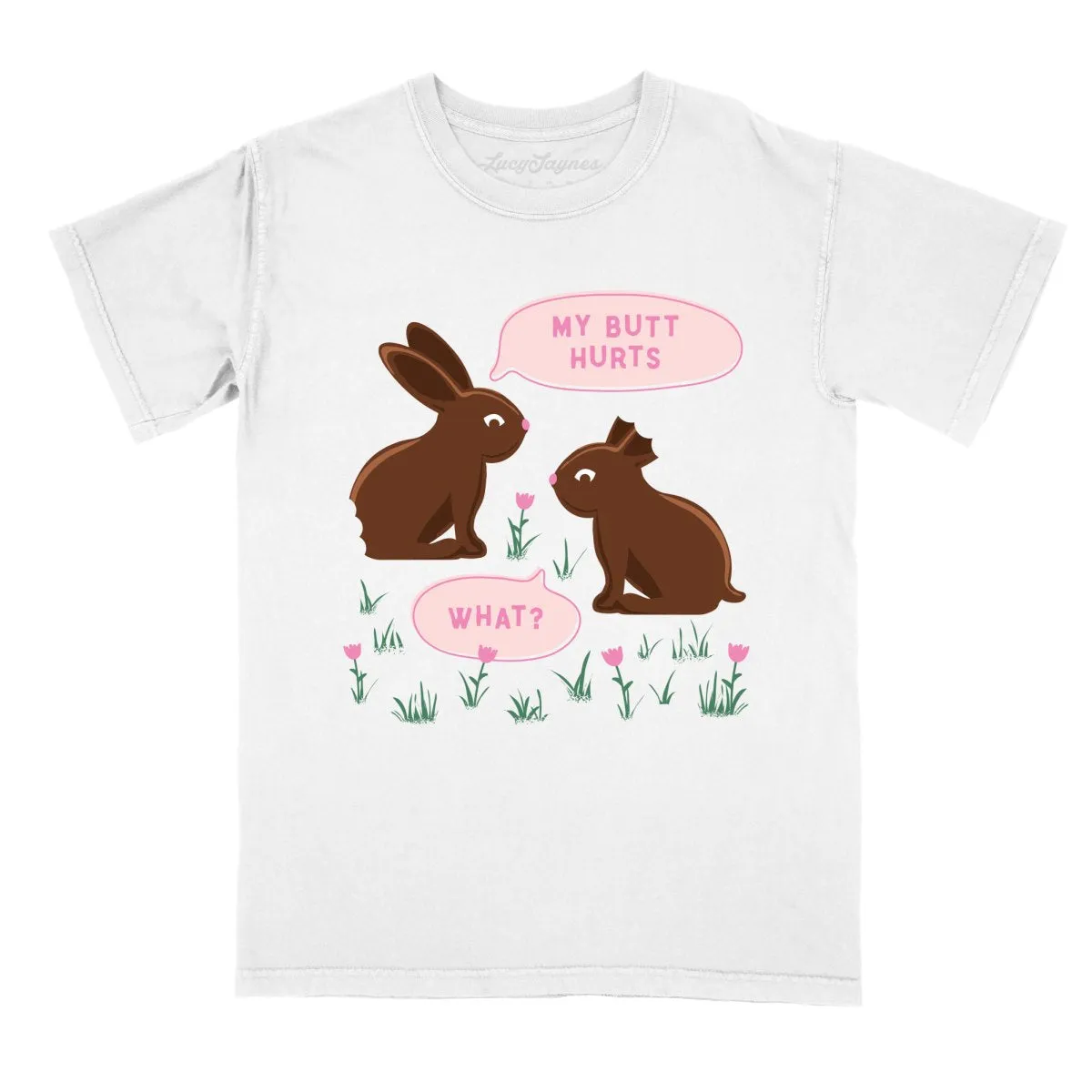 Chocolate Bunnies Comfort Colors Tee