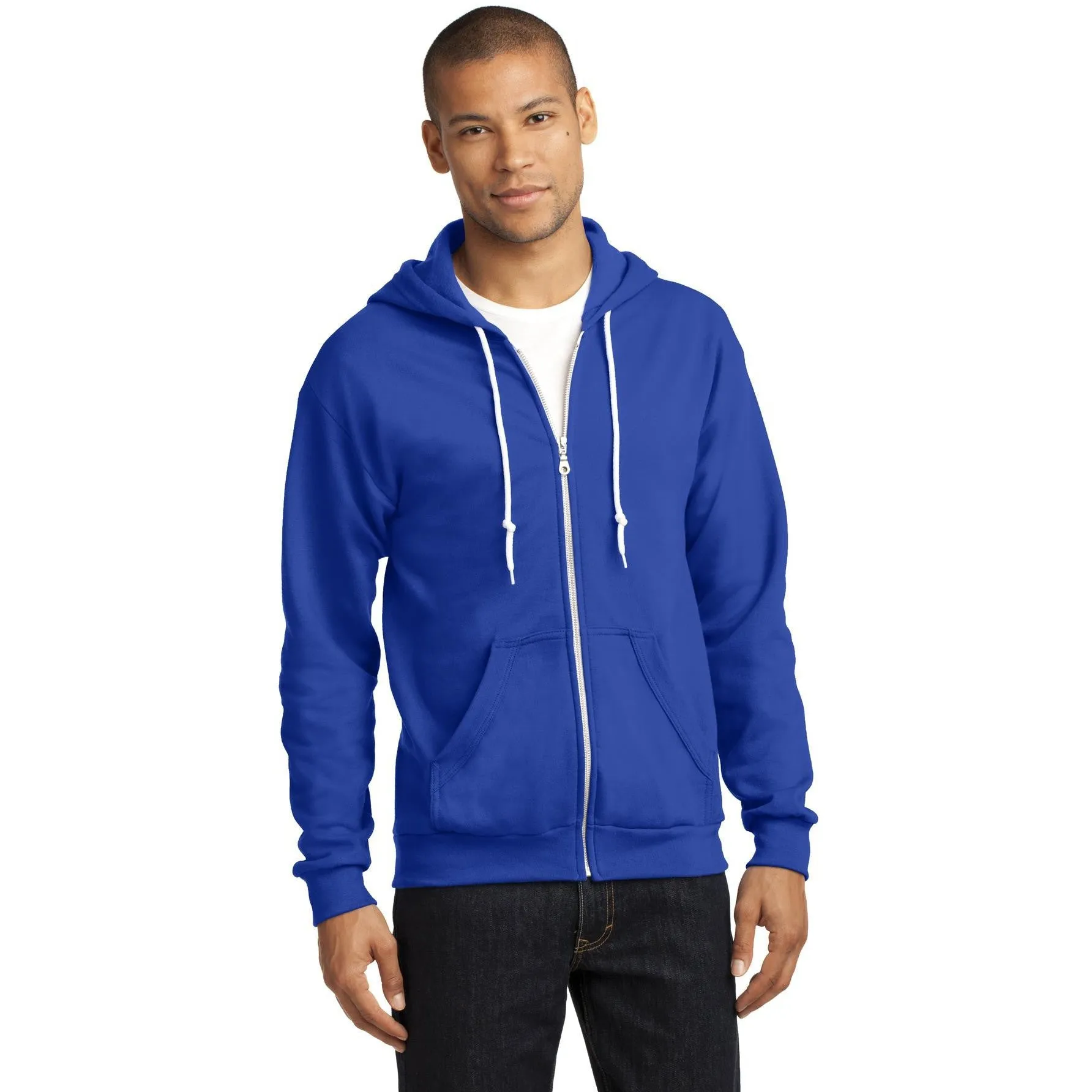 CLOSEOUT - Anvil Full-Zip Hooded Sweatshirt