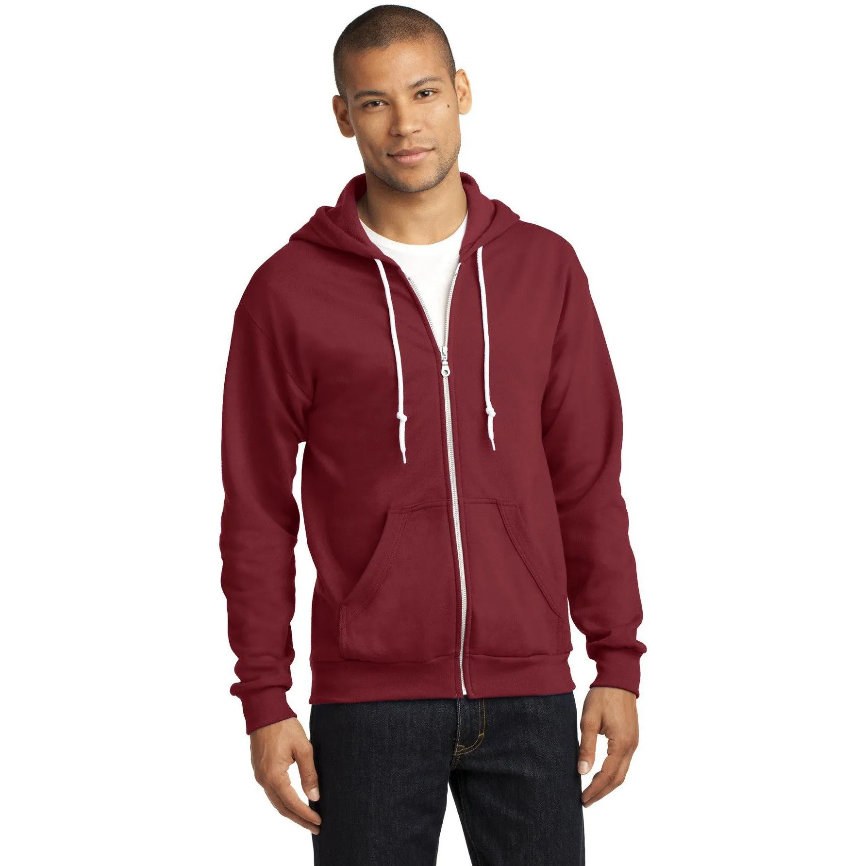 CLOSEOUT - Anvil Full-Zip Hooded Sweatshirt