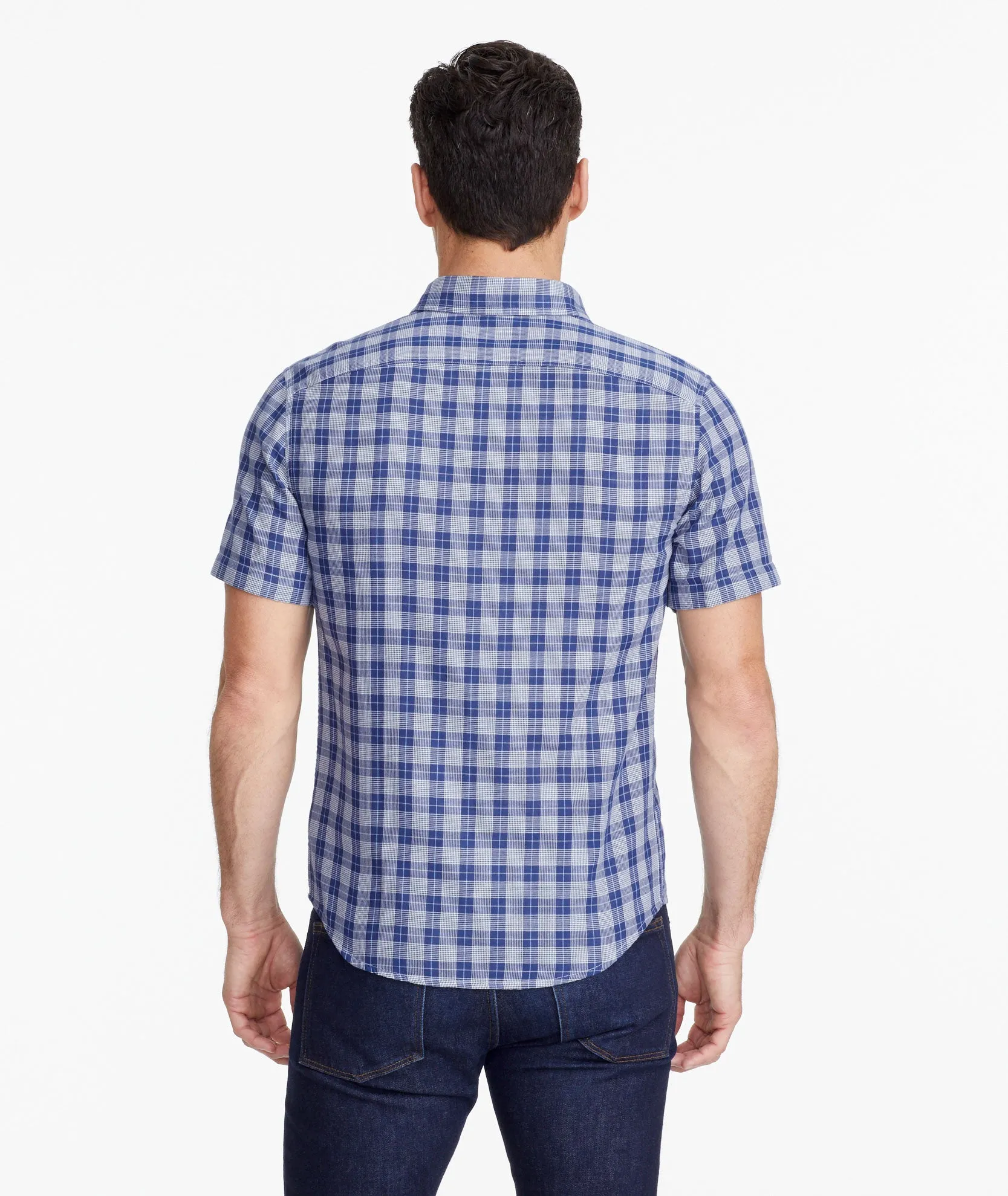 Cotton Gauze Short-Sleeve Zuccardi Shirt - FINAL SALE