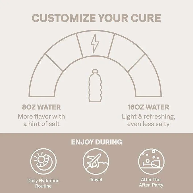 Cure Hydrating Electrolyte Drink Mix - Lime