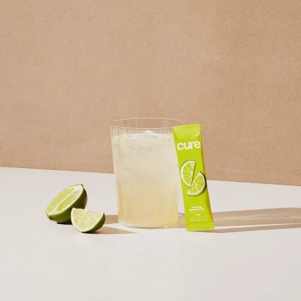 Cure Hydrating Electrolyte Drink Mix - Lime