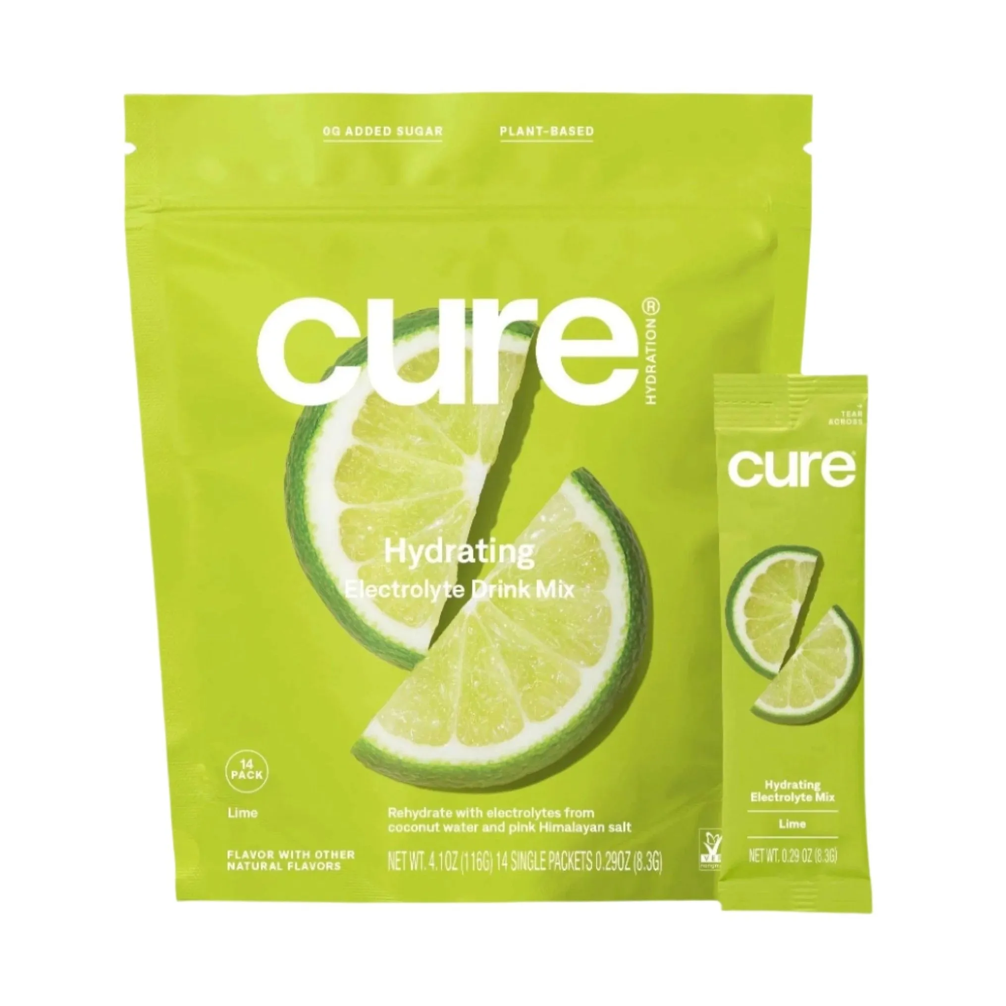 Cure Hydrating Electrolyte Drink Mix - Lime