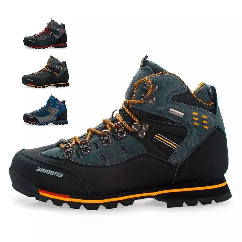 Hiking Shoes Men's Winter Mountain Climbing Trekking Boots Outdoor Casual Snow Non-slip Luxus