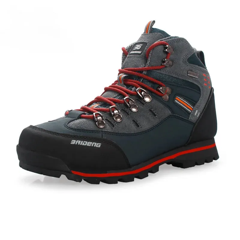 Hiking Shoes Men's Winter Mountain Climbing Trekking Boots Outdoor Casual Snow Non-slip Luxus