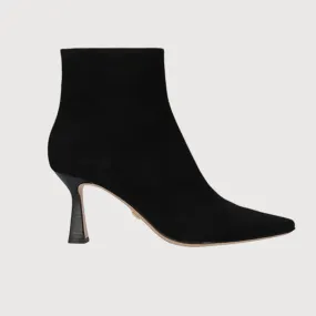 Lola Cruz Antonieta Black Suede Ankle Boots