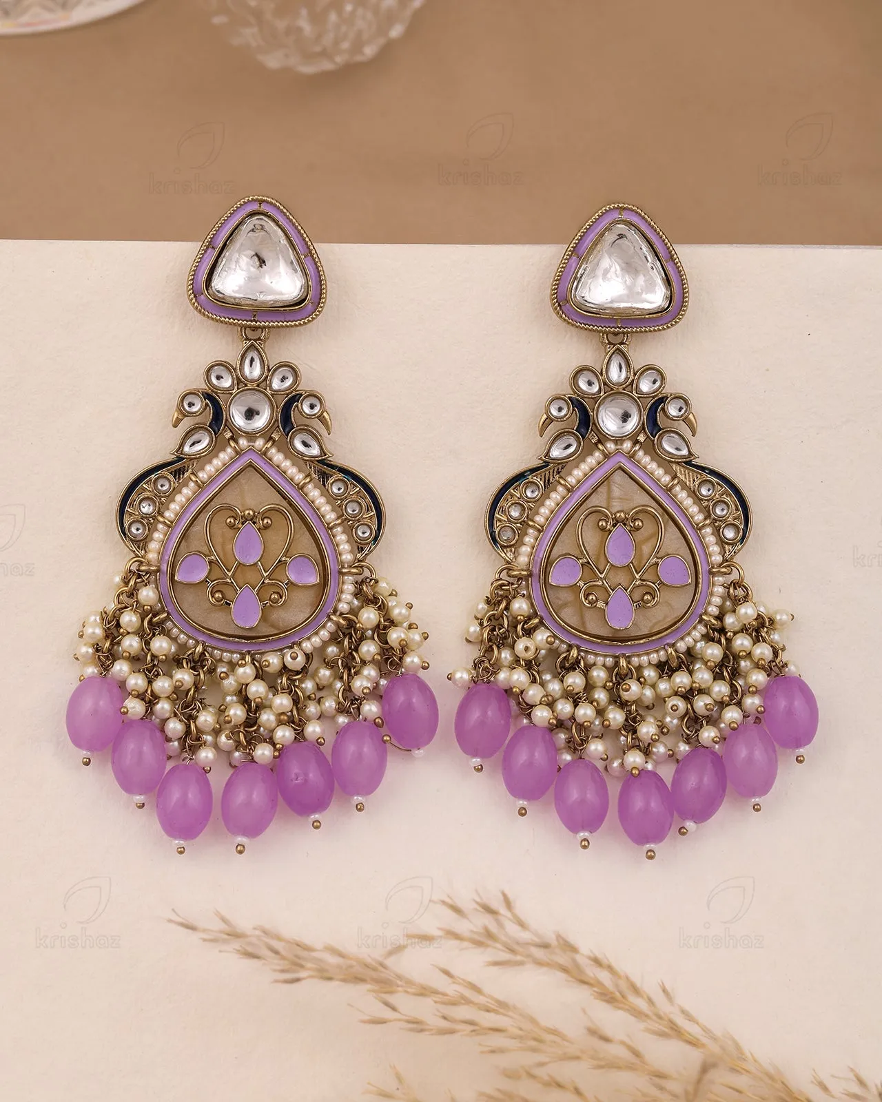 Nidhi Kundan Danglers-M