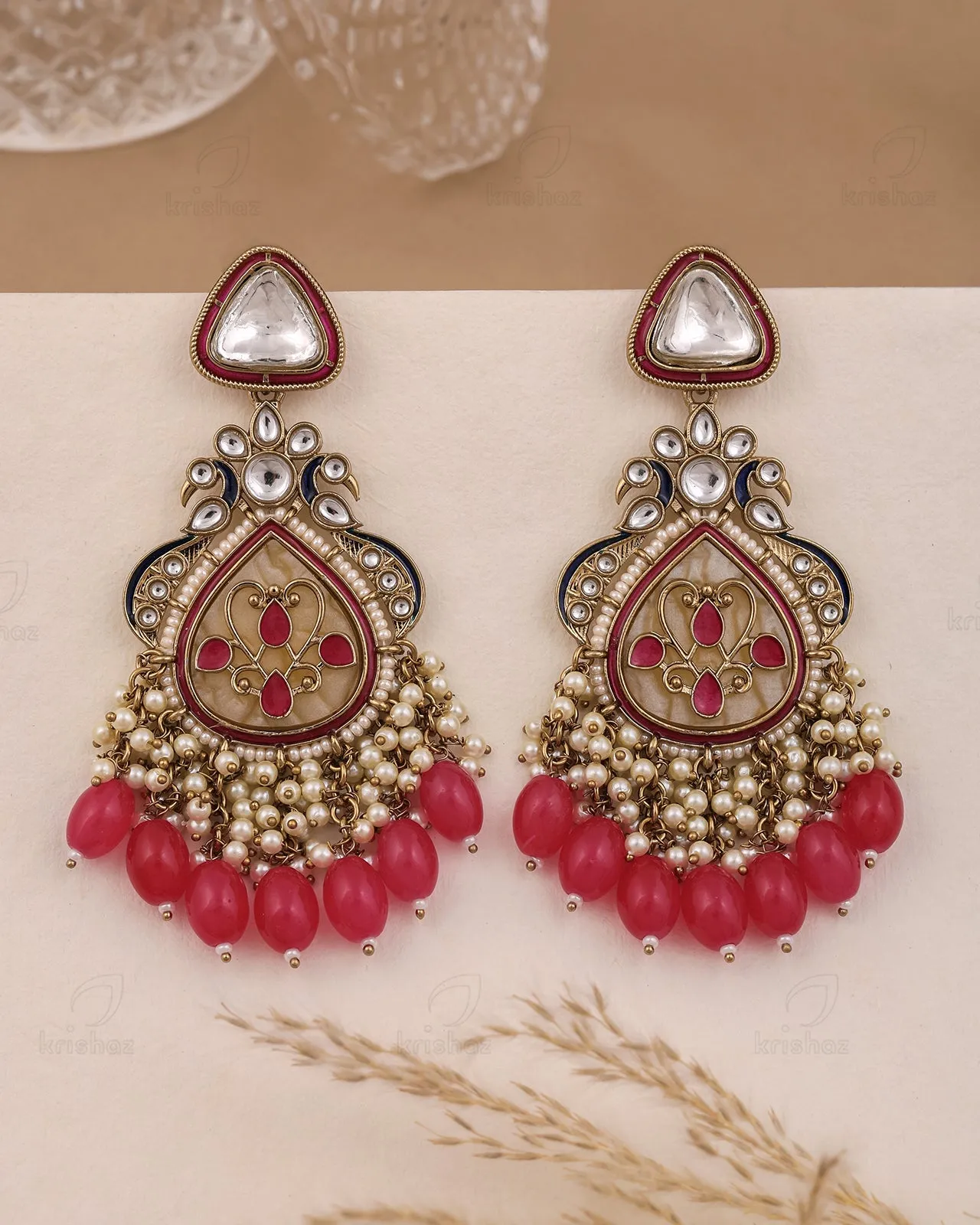 Nidhi Kundan Danglers-M