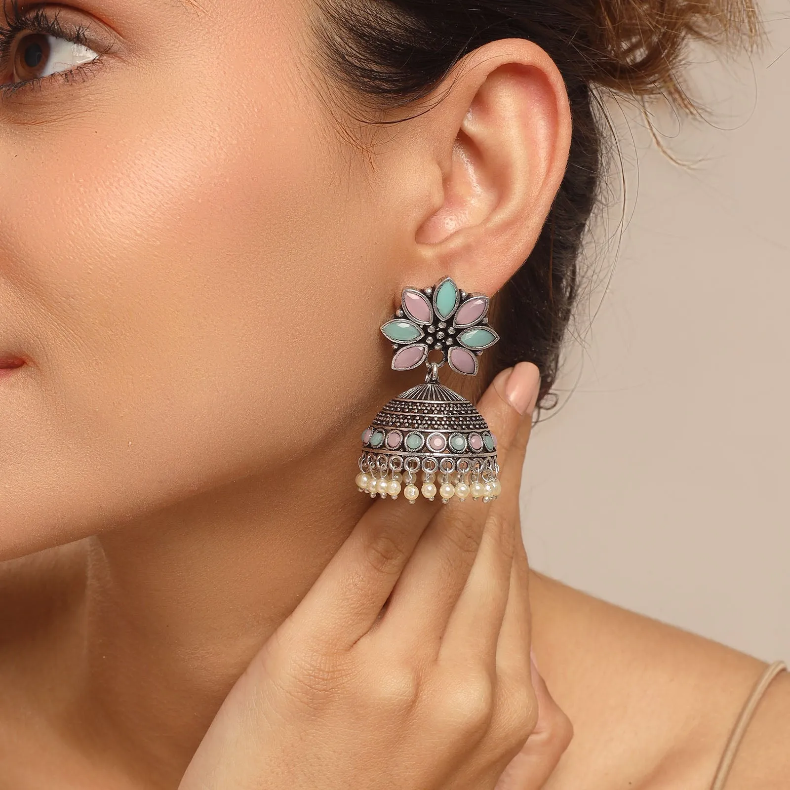 Reha Jhumki Earrings - wxo