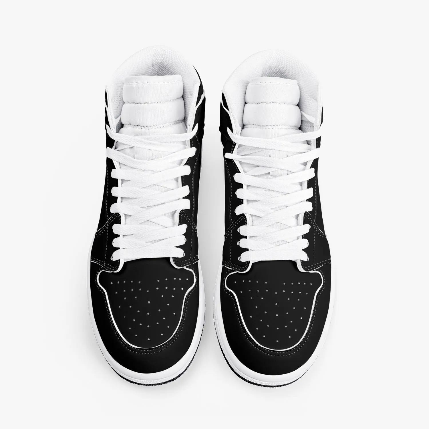 STEVE WILLING F2 MARCH version 3 High-Top Leather Sneakers - carbon/white