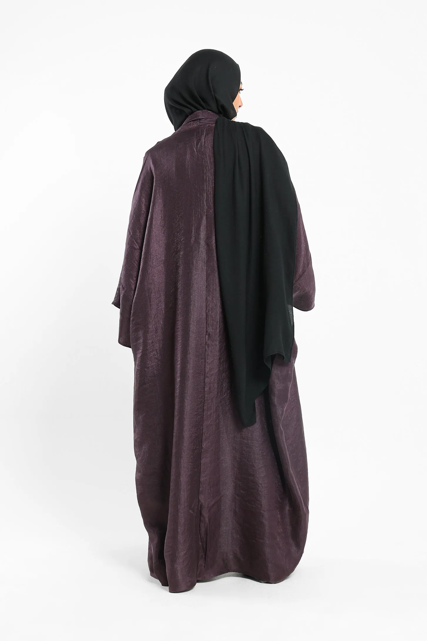 Velvet Kaftan - Burgundy