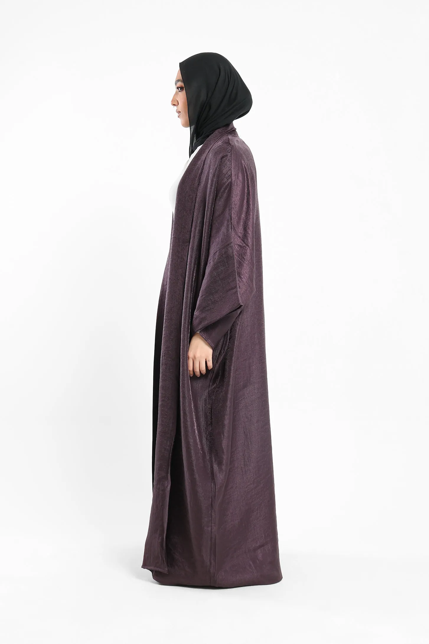 Velvet Kaftan - Burgundy