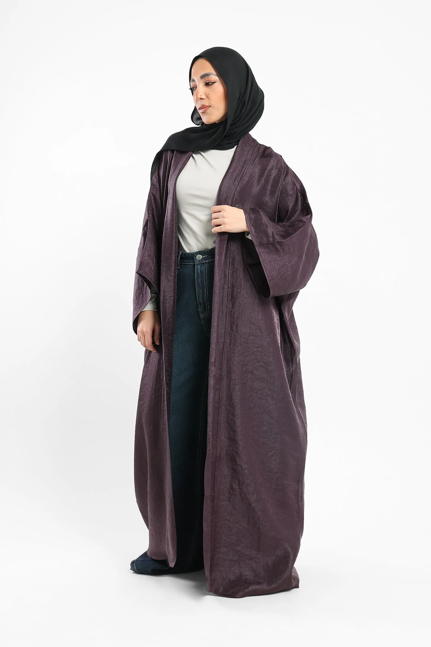 Velvet Kaftan - Burgundy